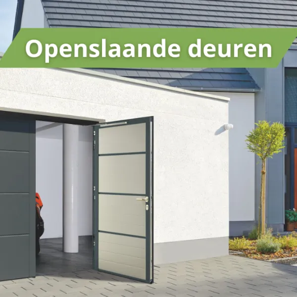 Openslaande garagedeuren